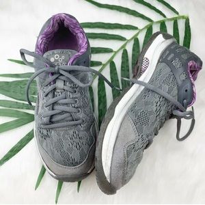 ABEO~AERO SYSTEM~VIBRAM~SNEAKERS~GRAY/PURPLE~7.5